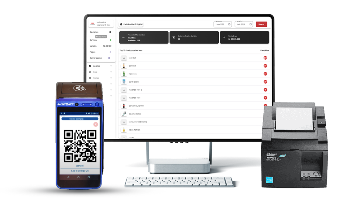 Monitor POS Impresora Combinados